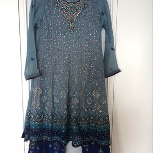 Fancy pakistani shirt and troiser